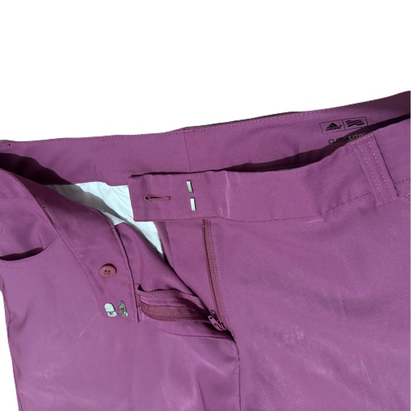 Adidas Climalite Vivid Purple Bermuda/Golf/Running Shorts Size 14 - Picture 4 of 11
